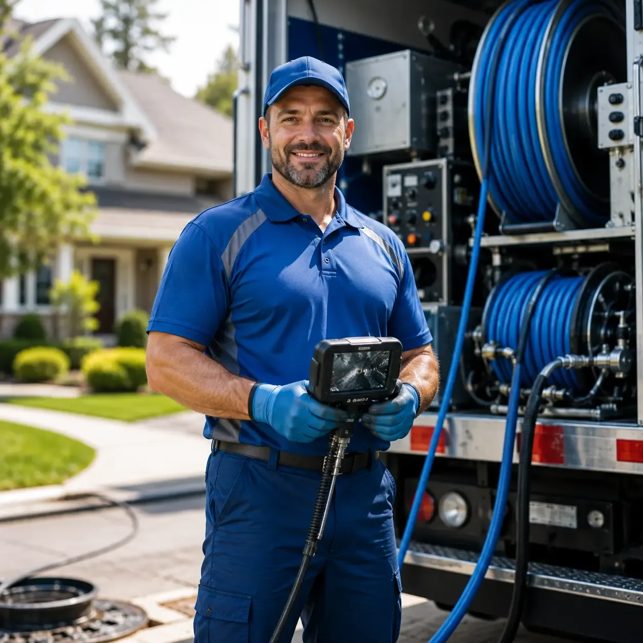Local outdoor drain cleaning specialists in Pendleton, IN